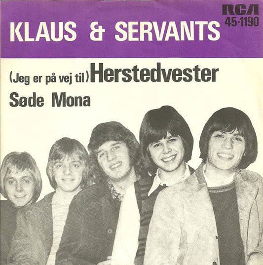 Klaus & Servants : (Jeg Er På Vej Til) Herstedvester (7", Single)