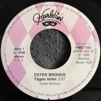 Ester Brohus : Tågen letter (7", Single)