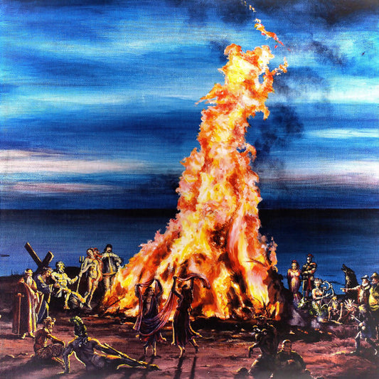 De Underjordiske : Ind I Flammerne (LP, Album, Ltd)
