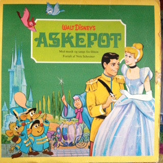 Various : Walt Disney's  Askepot (LP, Album)