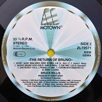 Bruce Willis : The Return Of Bruno (LP, Album)