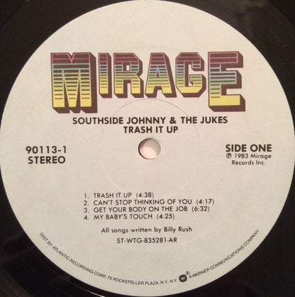 Southside Johnny & The Jukes* : Trash It Up (LP, Album, AR )