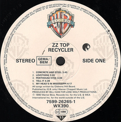 ZZ Top : Recycler (LP, Album, MAS)