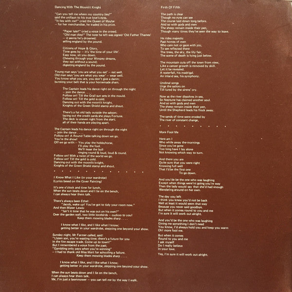 Genesis : Selling England By The Pound (LP, Album, Gat)