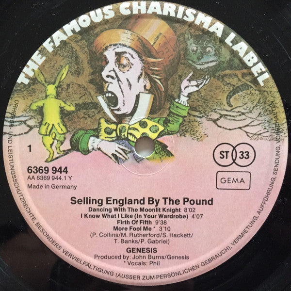 Genesis : Selling England By The Pound (LP, Album, Gat)