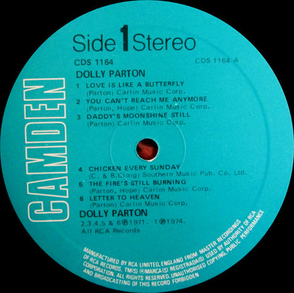 Dolly Parton : Dolly Parton (LP, Comp)