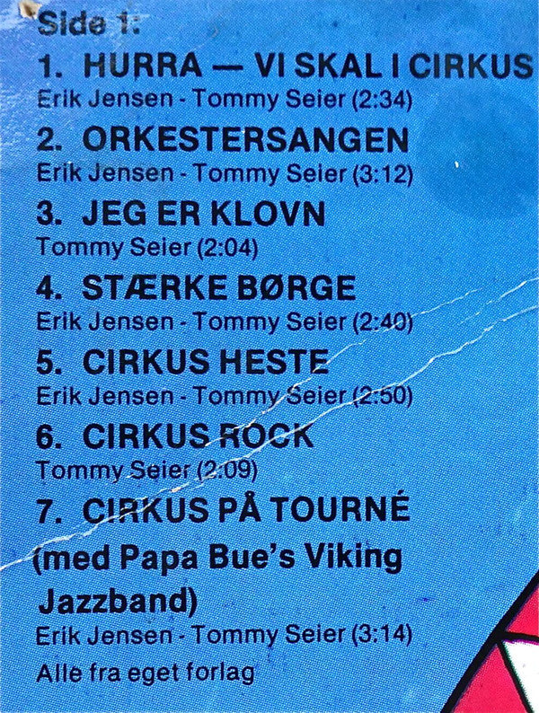 Cirkus Sim Sala Bim : Sjov I Manegen (LP, Album)