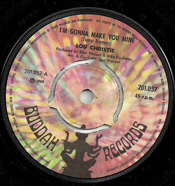 Lou Christie : I'm Gonna Make You Mine (7", Single)