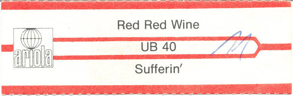 UB40 : Red Red Wine (7", Single)