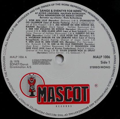 Various : Sange & Eventyr For Børn (LP, Comp)