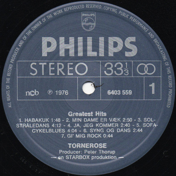 Tornerose (2) : Greatest Hits (LP, Album)