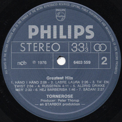 Tornerose (2) : Greatest Hits (LP, Album)