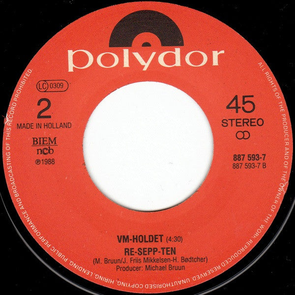 EM Holdet : En For Alle (7", Single)
