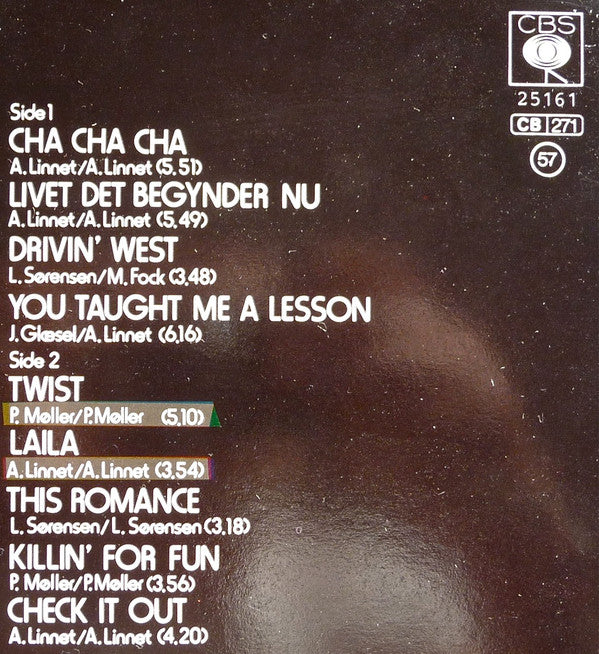 Anne Linnet Band : Cha Cha Cha (LP, Album, RE, Red)