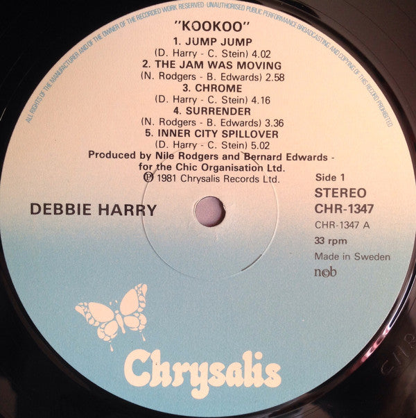Deborah Harry : KooKoo (LP, Album)