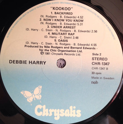 Deborah Harry : KooKoo (LP, Album)