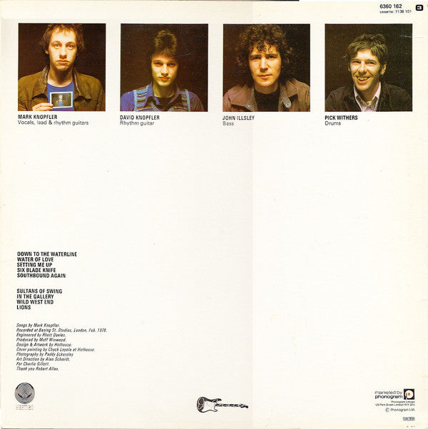 Dire Straits : Dire Straits (LP, Album, RE)