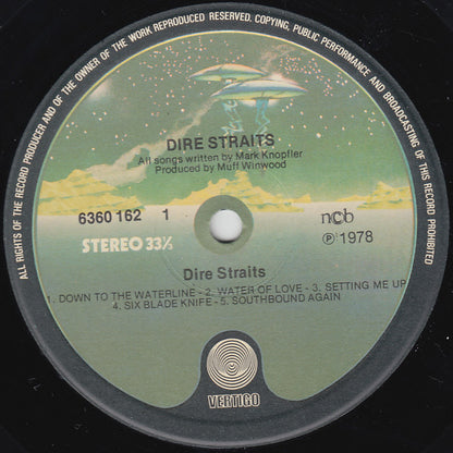Dire Straits : Dire Straits (LP, Album, RE)