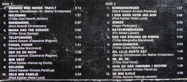 Trille : Hele Min Familie (LP, Album)