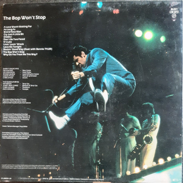 Shakin' Stevens : The Bop Won't Stop (LP, Album, 3rd)