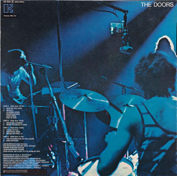 The Doors : Absolutely Live (2xLP, Album, RP)