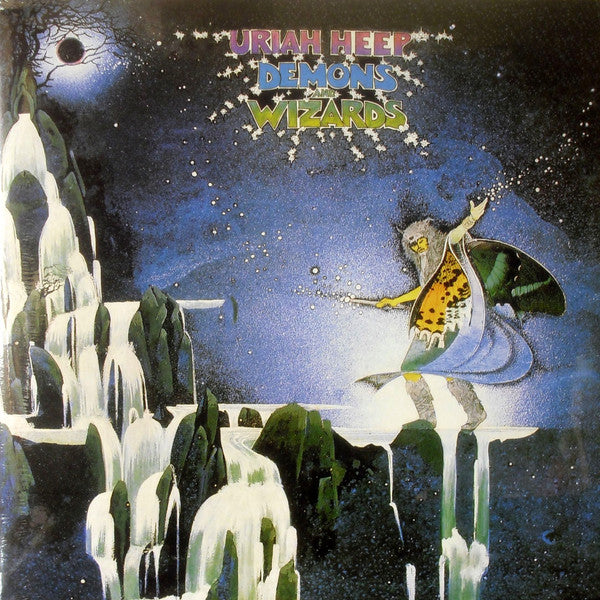 Uriah Heep : Demons And Wizards (LP, Album, RE, Gat)