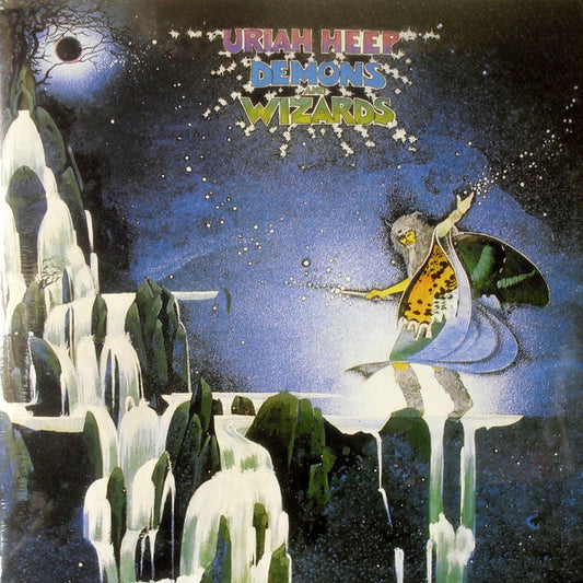 Uriah Heep : Demons And Wizards (LP, Album, RE, Gat)