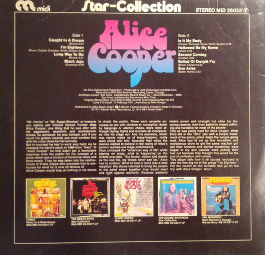 Alice Cooper : Star-Collection (LP, Album)