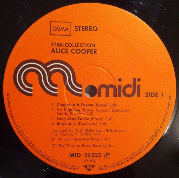 Alice Cooper : Star-Collection (LP, Album)