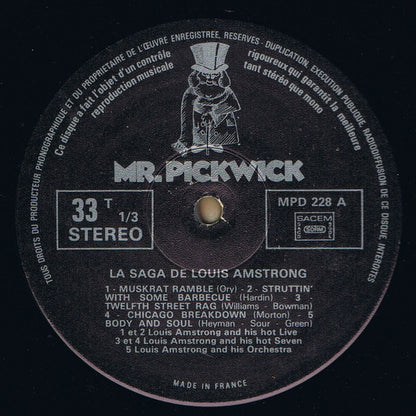 Louis Armstrong : L'Unique (LP, Comp)
