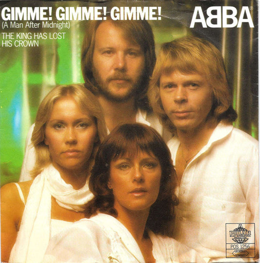 ABBA : Gimme! Gimme! Gimme! (A Man After Midnight) (7", Single)