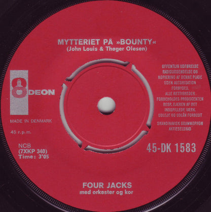 Four Jacks : Mytteriet På "Bounty" (7", Single)