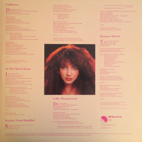 Kate Bush : Lionheart (LP, Album, Gat)
