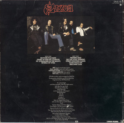Saxon : Wheels Of Steel (LP, Album)