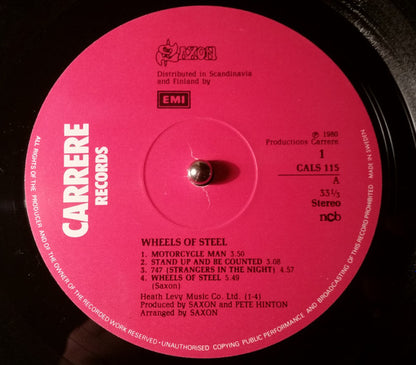 Saxon : Wheels Of Steel (LP, Album)