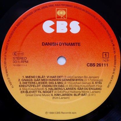 Various : Danish Dynamite (LP, Comp)