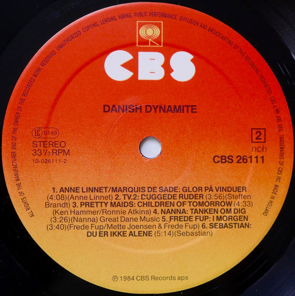 Various : Danish Dynamite (LP, Comp)