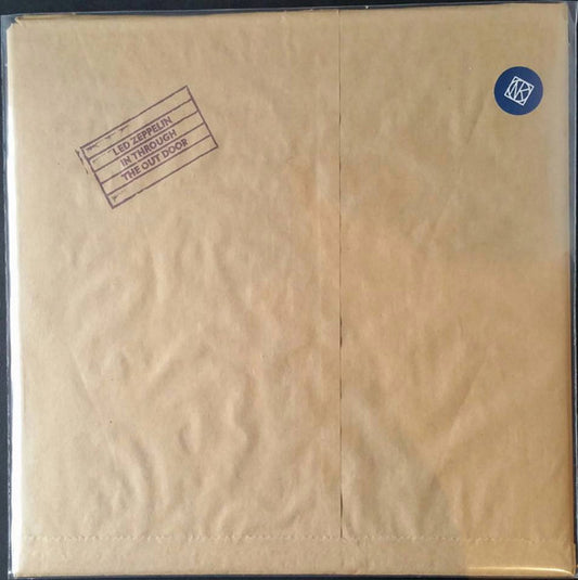 Led Zeppelin : In Through The Out Door (LP, Album, "D")