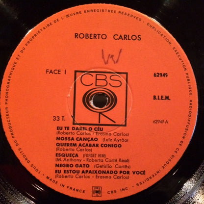 Roberto Carlos : Roberto Carlos (LP, Album)