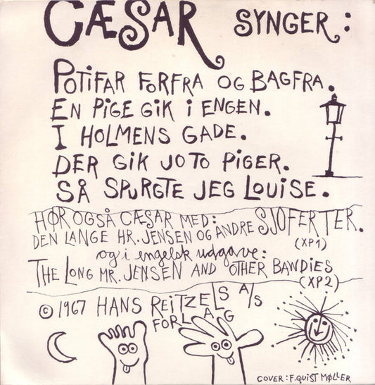 Cæsar : Potifar Forfra Og Bagfra Og Andre Sjoferter (7", EP)