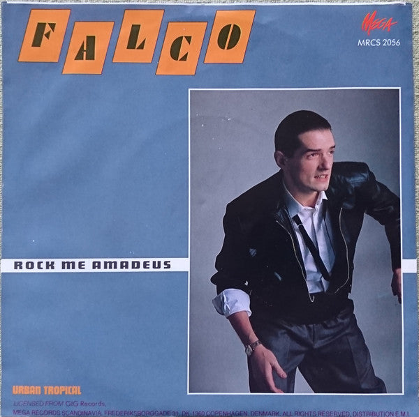 Falco : Rock Me Amadeus (7", Single)