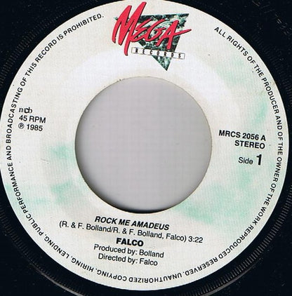 Falco : Rock Me Amadeus (7", Single)