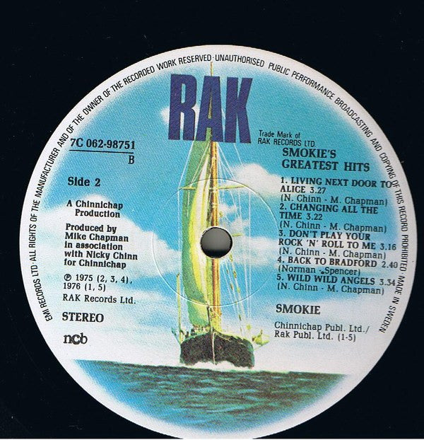 Smokie : Greatest Hits (LP, Comp)