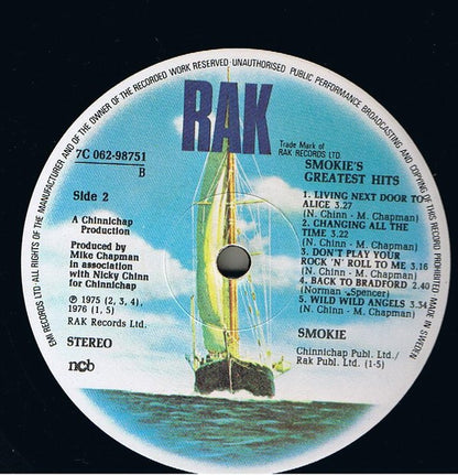 Smokie : Greatest Hits (LP, Comp)