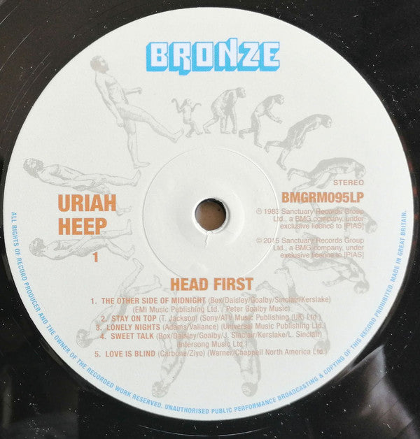 Uriah Heep : Head First (LP, Album, RE, 180)