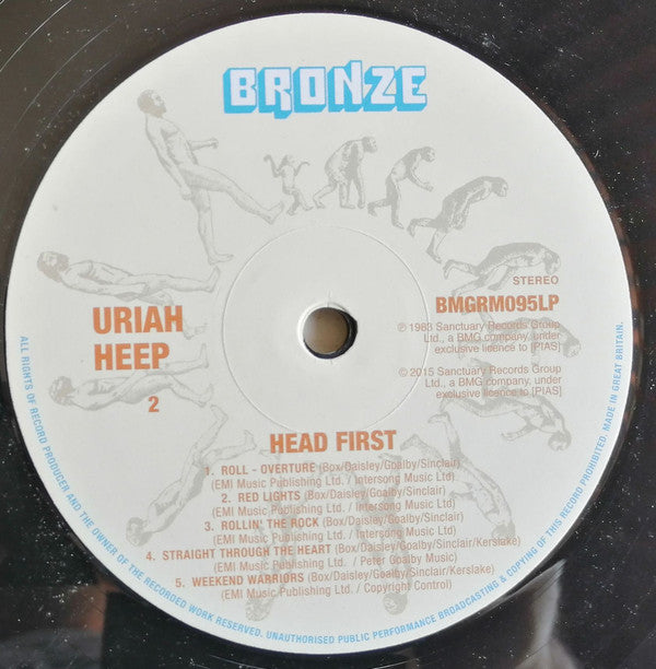Uriah Heep : Head First (LP, Album, RE, 180)
