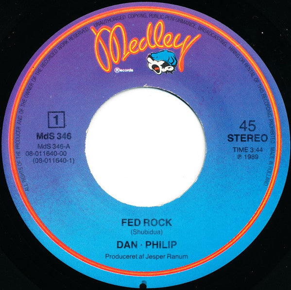 Dan Rachlin • Philip Lundsgaard : Fed Rock (7", Single)