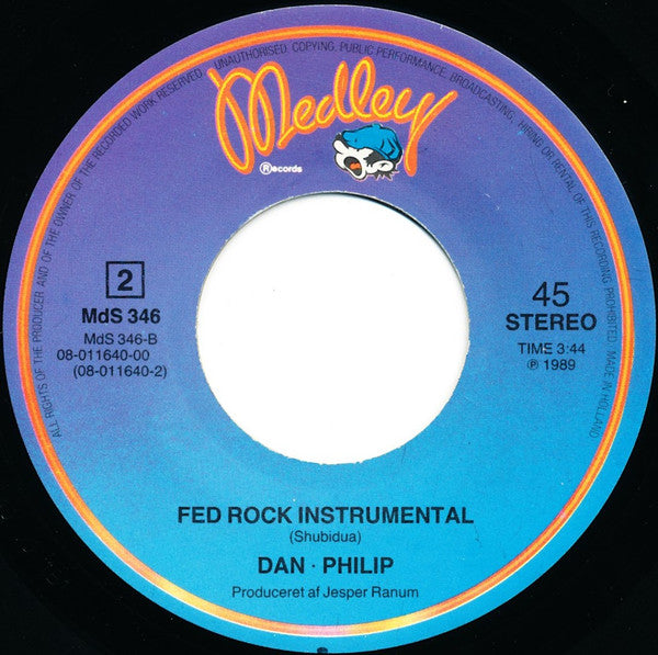 Dan Rachlin • Philip Lundsgaard : Fed Rock (7", Single)