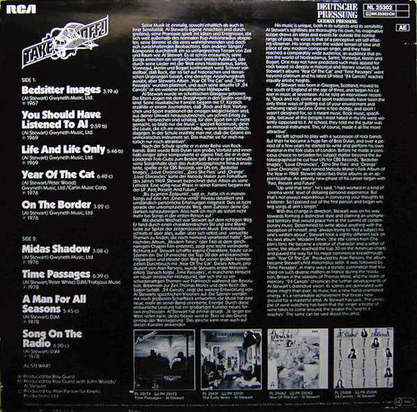 Al Stewart : The Best Of Al Stewart (LP, Comp)