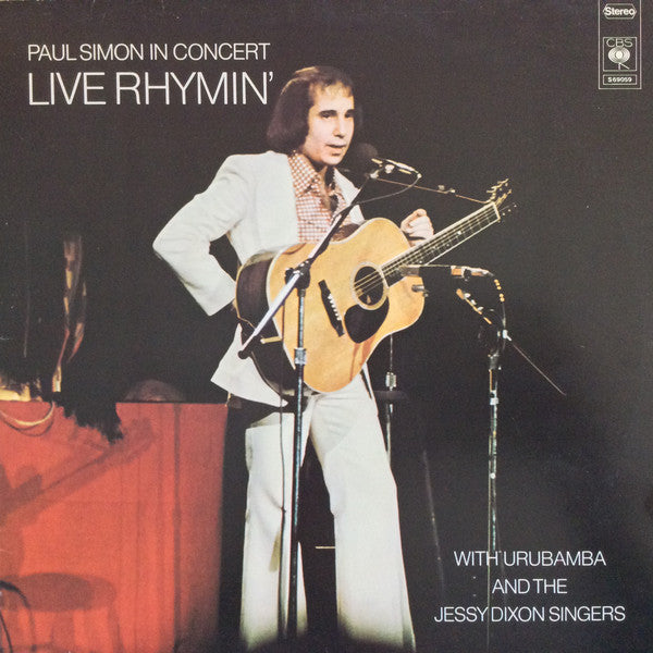 Paul Simon : Live Rhymin' (LP, Album)